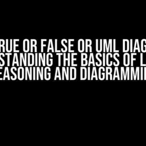 It’s True or False or UML Diagram? Understanding the Basics of Logical Reasoning and Diagramming