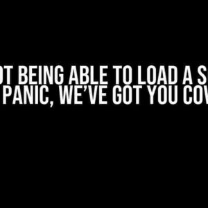 Lua Not Being Able to Load a Script? Don’t Panic, We’ve Got You Covered!